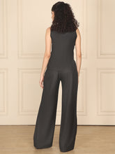 Exude Golden Hour Glam 2 Piece Suiting Fabric Set With Gold Button Detail